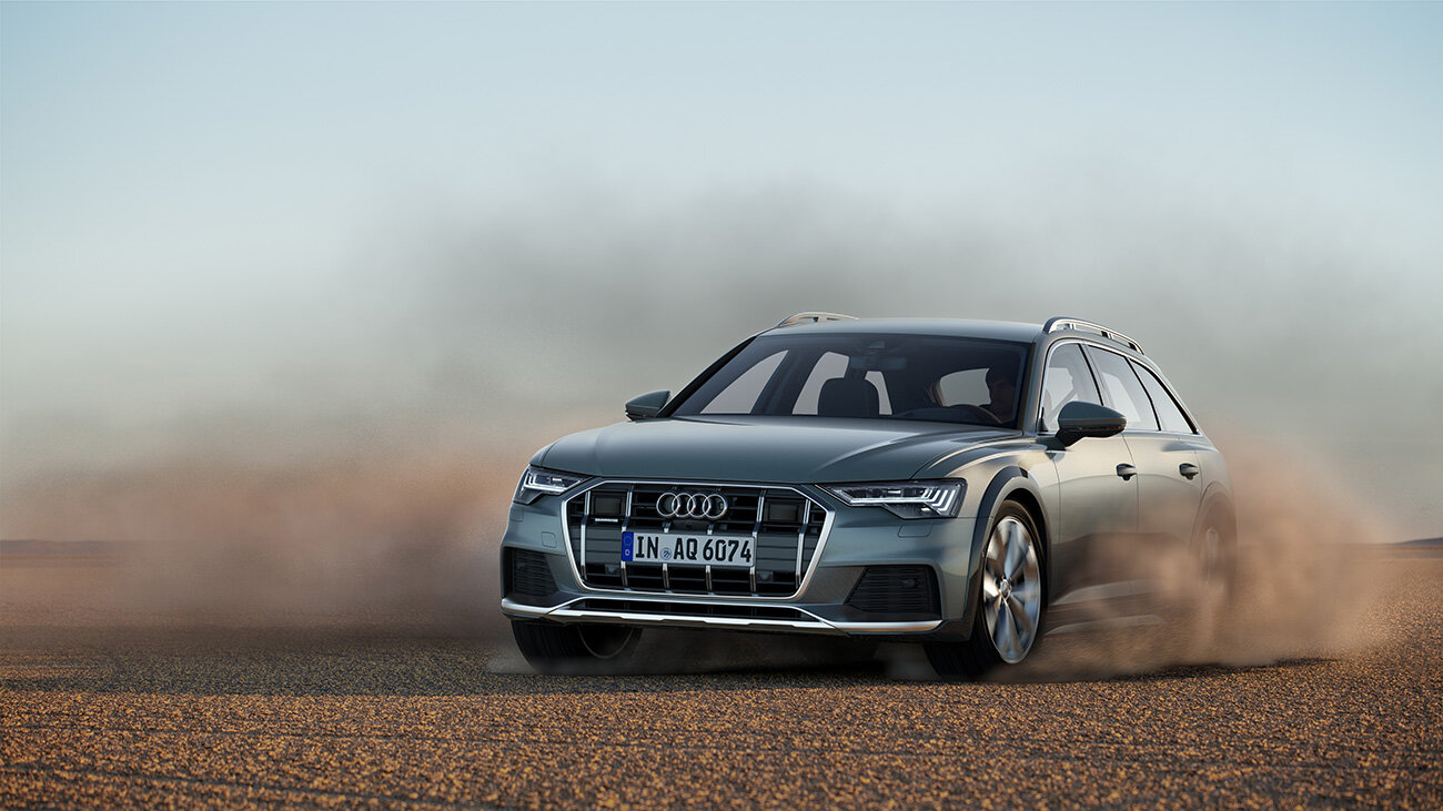 Названа стартовая цена кросс-универсала Audi A6 Allroad для России
