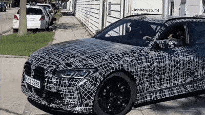 Заряженный универсал BMW M3 впервые замечен на дороге