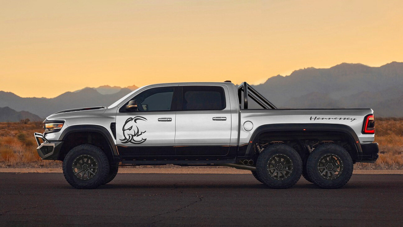 Ателье Hennessey превратит пикап Ram 1500 TRX в «Мамонта» за полмиллиона долларов