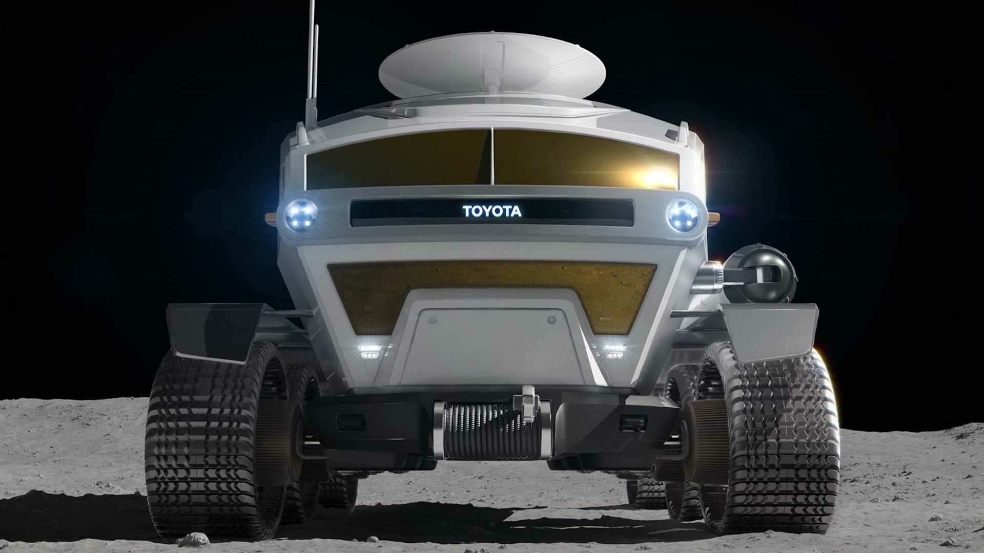 Топливо для лунохода Toyota будут производить прямо на Луне