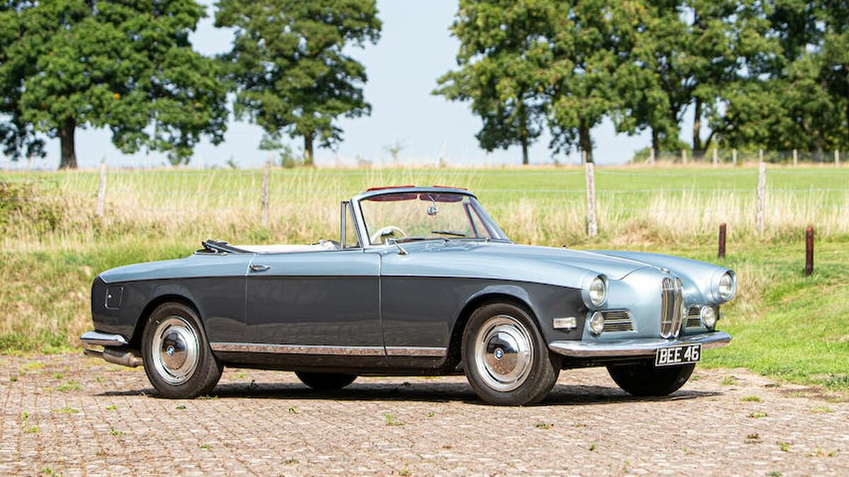 Редчайший BMW 503, принадлежавший гонщику-легенде, пустят с молотка
