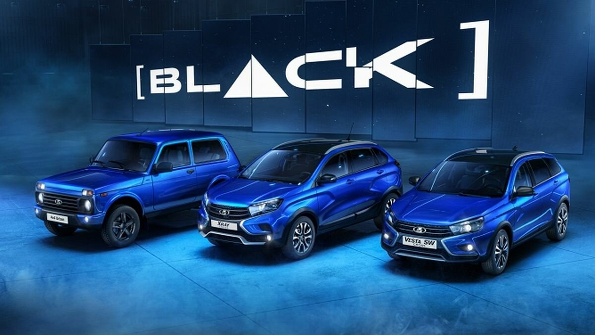 Дорогие не по-«чёрному»: раскрыты цены спецверсий Lada 4x4 Black и Xray Cross Black