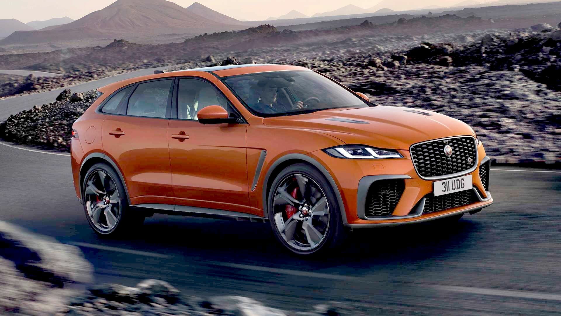 Плюс 20 Нм, минус 0,3 секунды: обновился заряженный Jaguar F-Pace SVR
