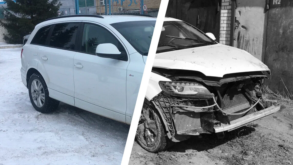Audi Q7, который остался без подвески после ДТП: о чём не рассказывает продавец