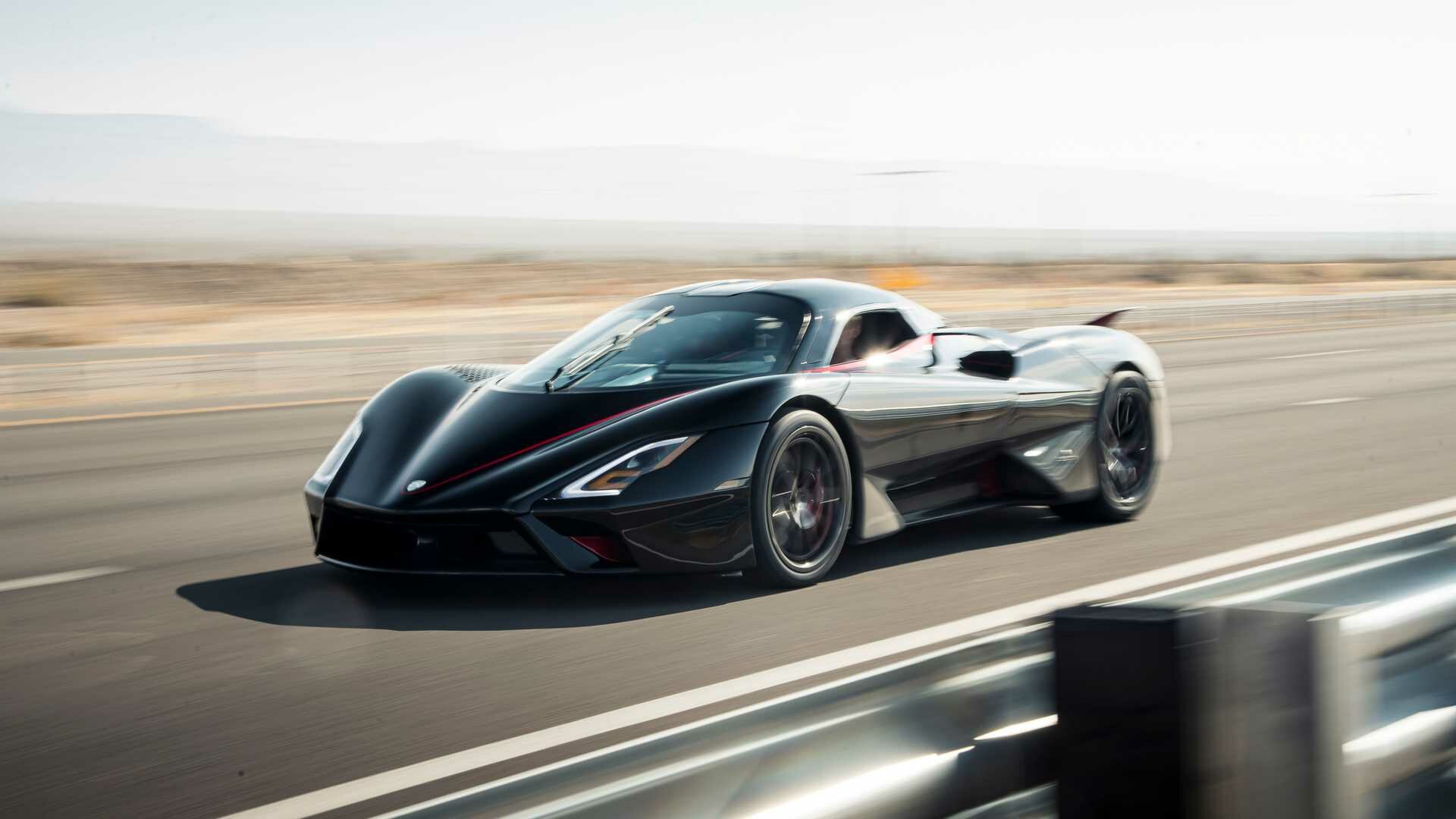 Вторая попытка SSC Tuatara разогнаться до рекордной скорости провалилась