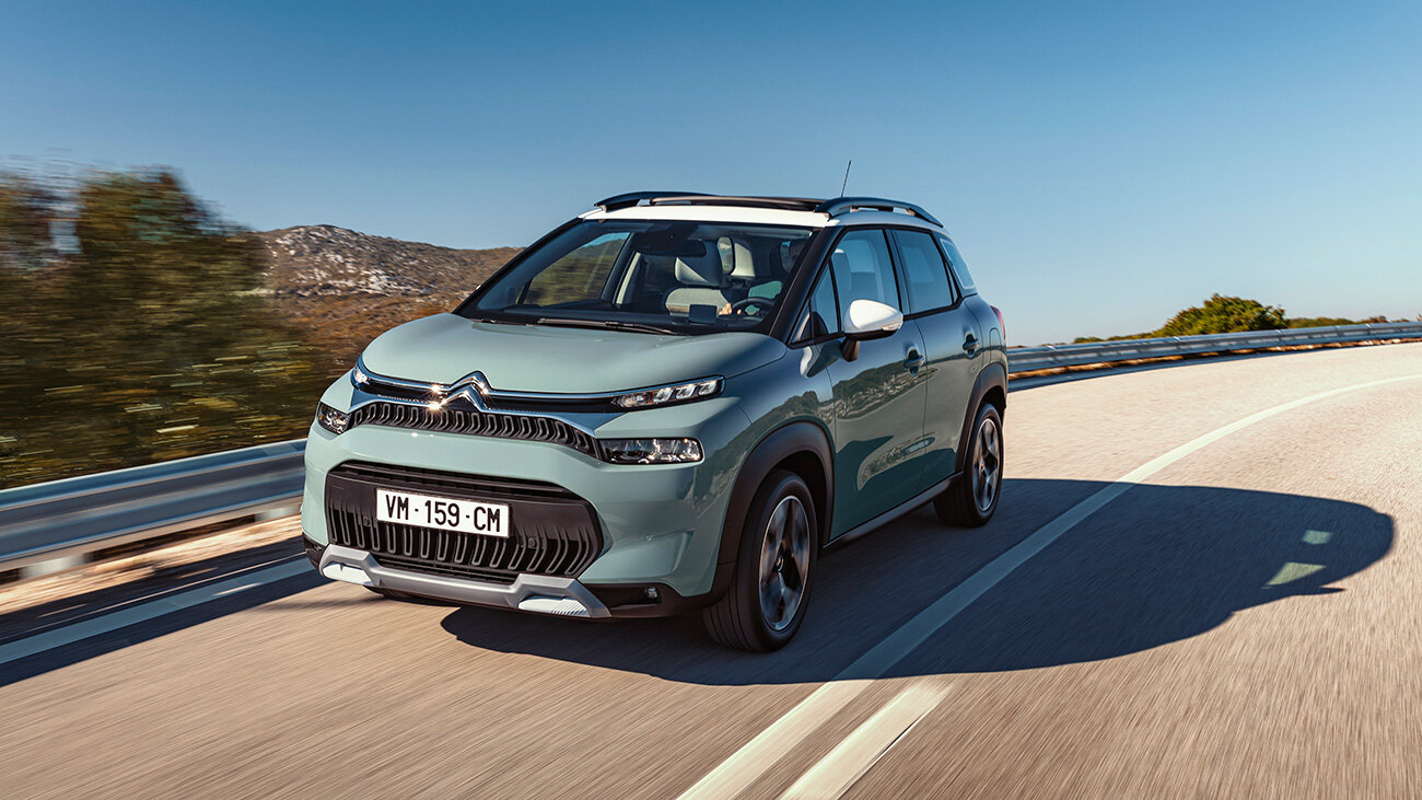 Кроссовер Citroen C3 Aircross обновился: у него другие «двухэтажные» фары и большой экран
