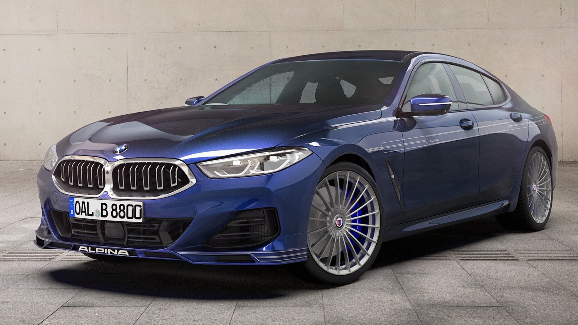 Alpina вслед за BMW обновила свою версию 8 серии Гран Купе