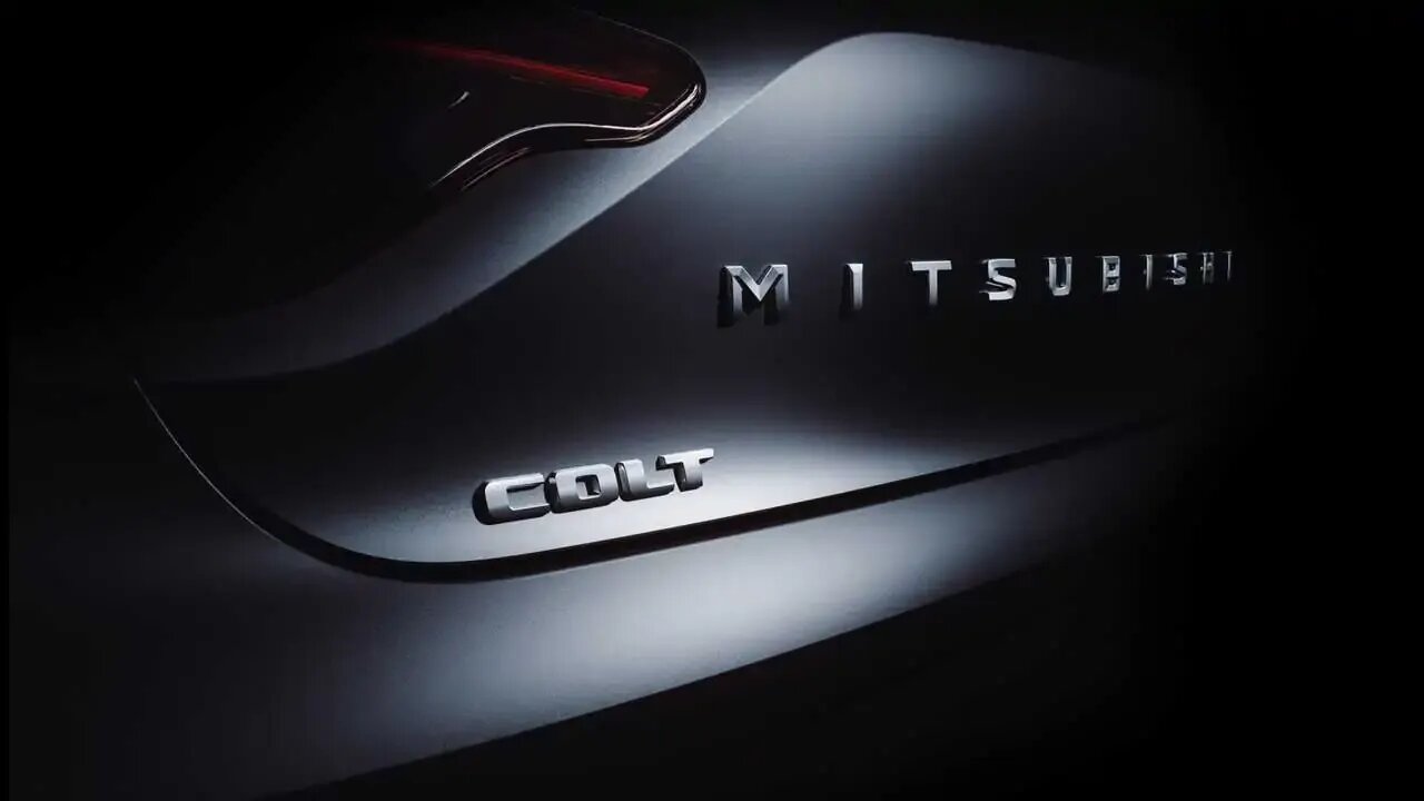 Mitsubishi Colt показали на втором тизере за два месяца до премьеры