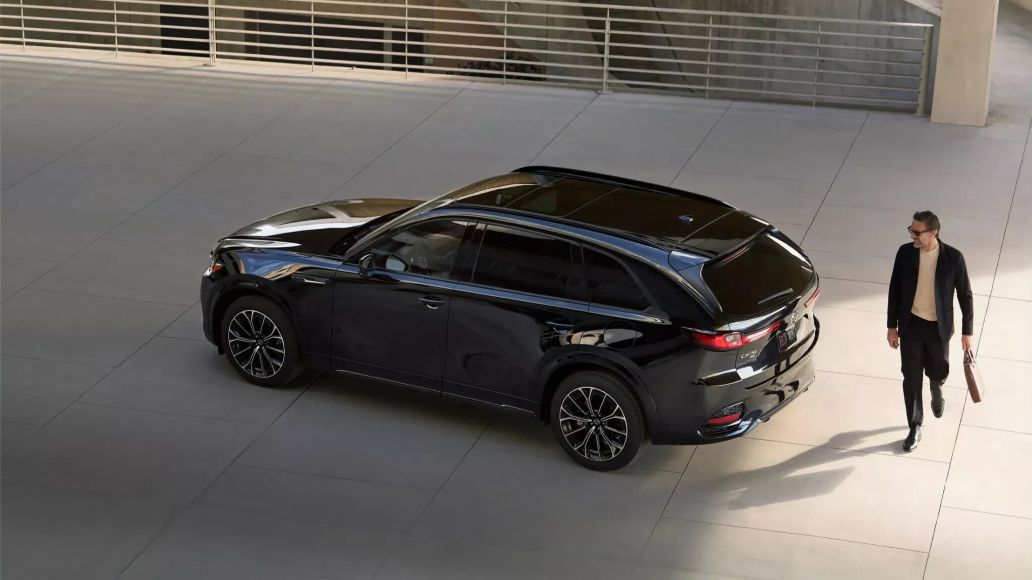 Новая Mazda CX-70 оказалась пятиместной версией CX-90