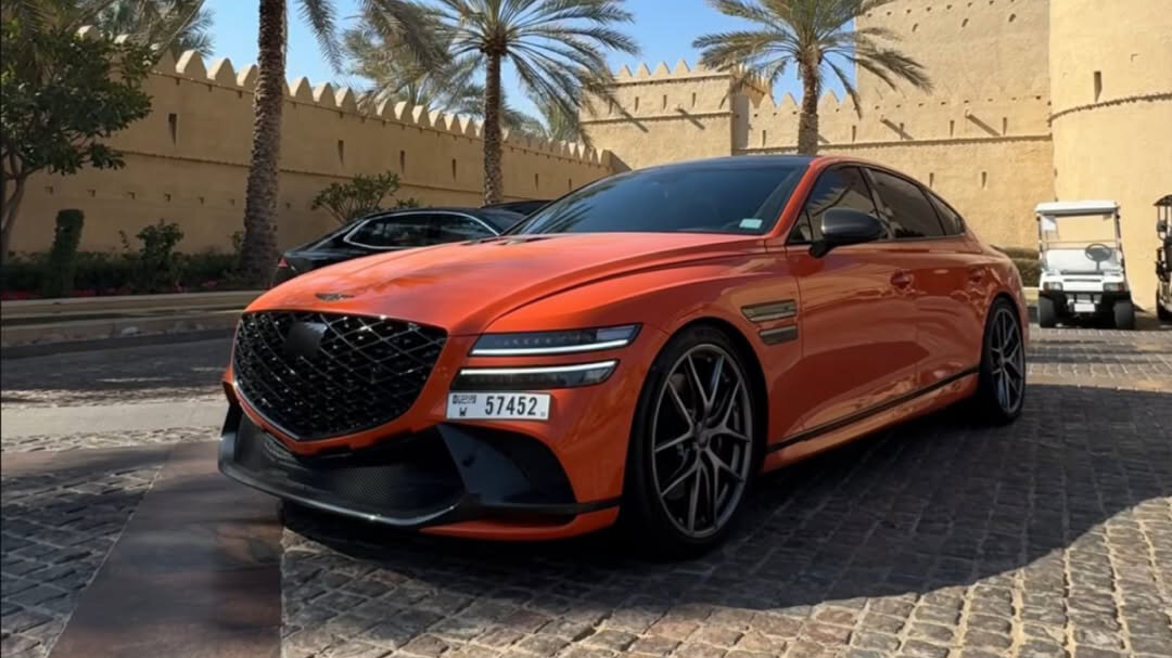 Genesis назвал характеристики «заряженного» седана G80 для Ближнего Востока