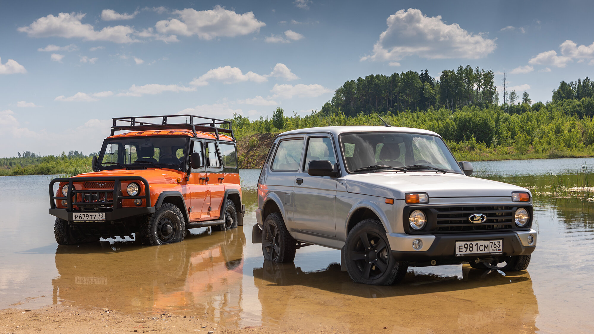Старики-разбойники. Экспедиционный УАЗ Хантер против Lada Niva Legend: сравнительный тест внедорожной классики