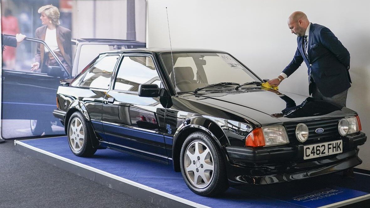 Ford Escort RS Turbo принцессы Дианы ушёл с аукциона за 51 миллион рублей