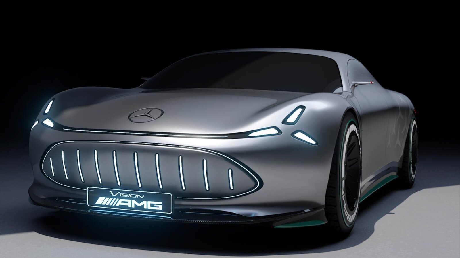 Компания Mercedes-Benz представила Vision AMG — концепт электрического суперлифтбека будущего 