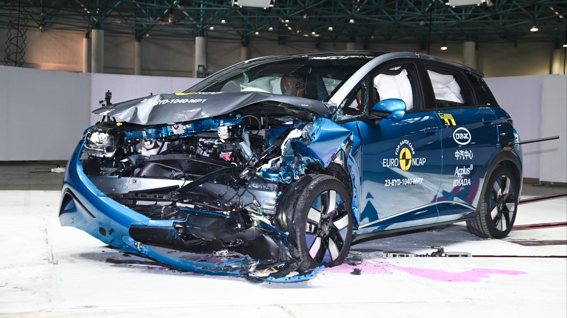 9 китайских автомобилей получили 5 звёзд на краш-тесте в Европе