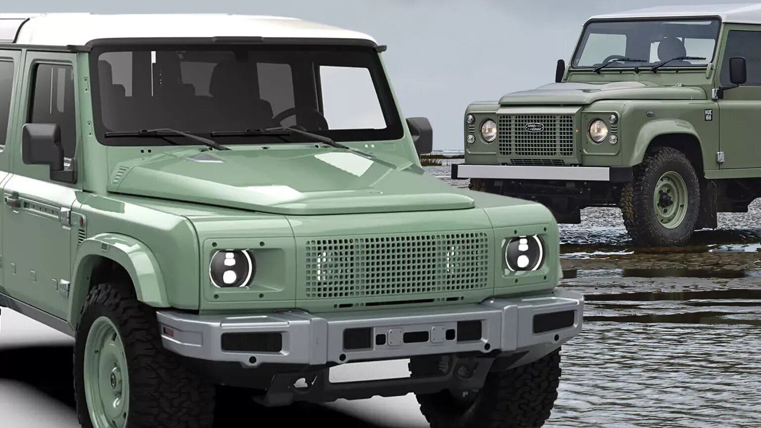 Ineos Grenadier стилизовали под лимитированные серии классического Land Rover Defender