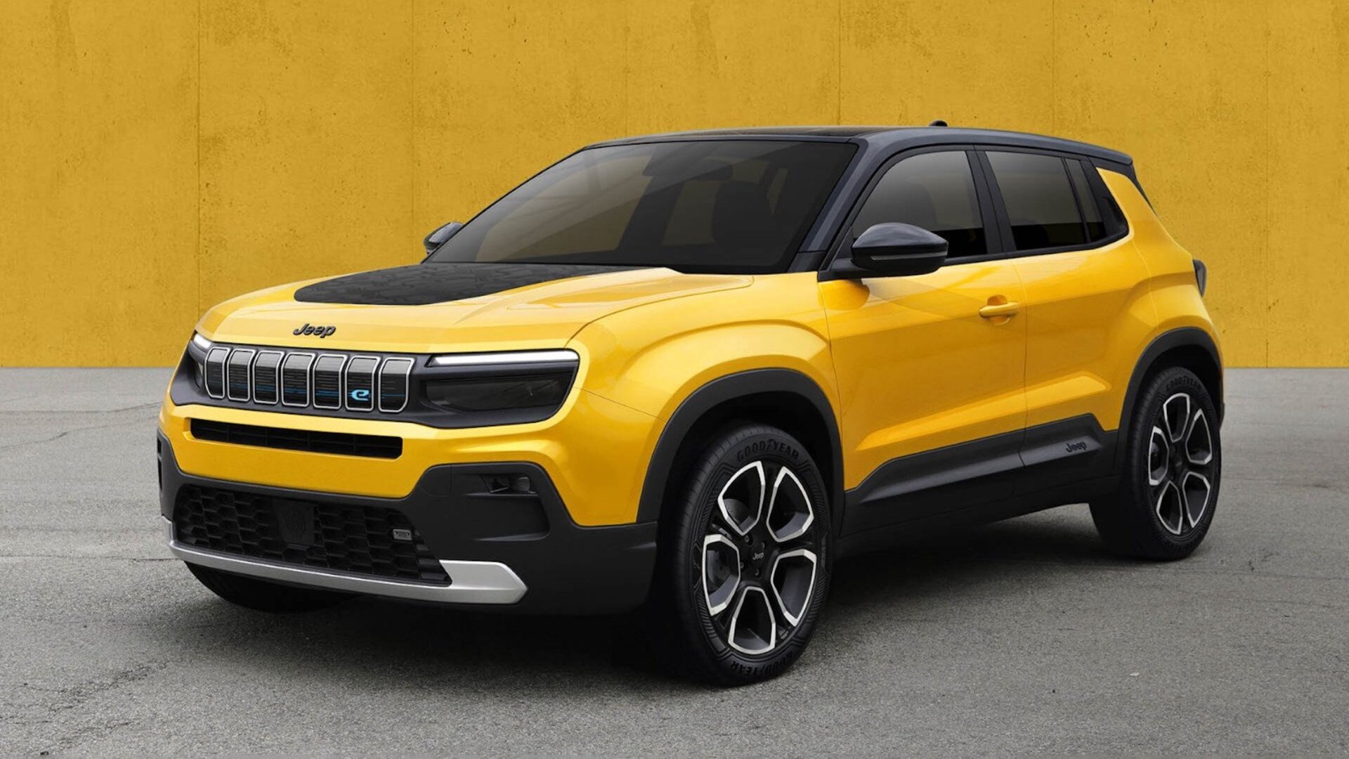 Jeep показал на тизерах первый электромобиль