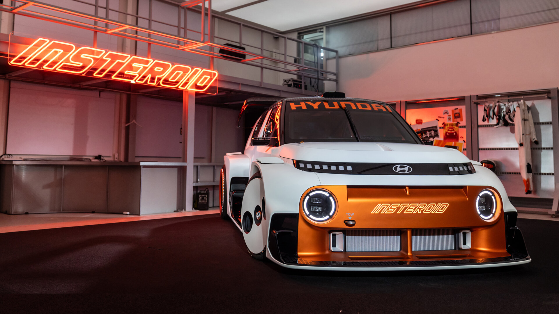 Экстремальный кроссовер Hyundai Insteroid в раллийном стиле рассекречен