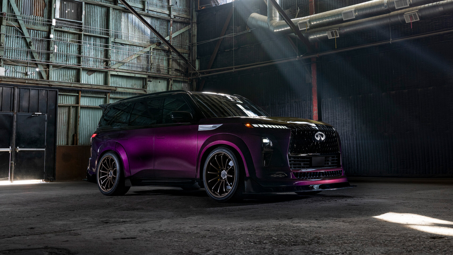 Infiniti QX80 оснастили мотором от Nissan GT-R мощностью 1000 сил