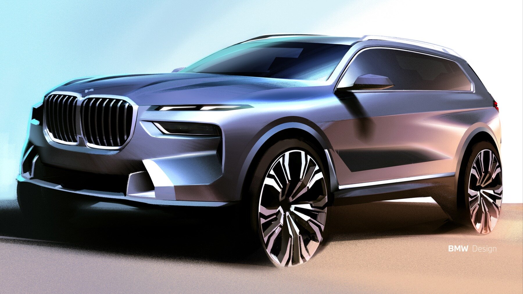 BMW выпустит большой 900-сильный кроссовер на батарейках