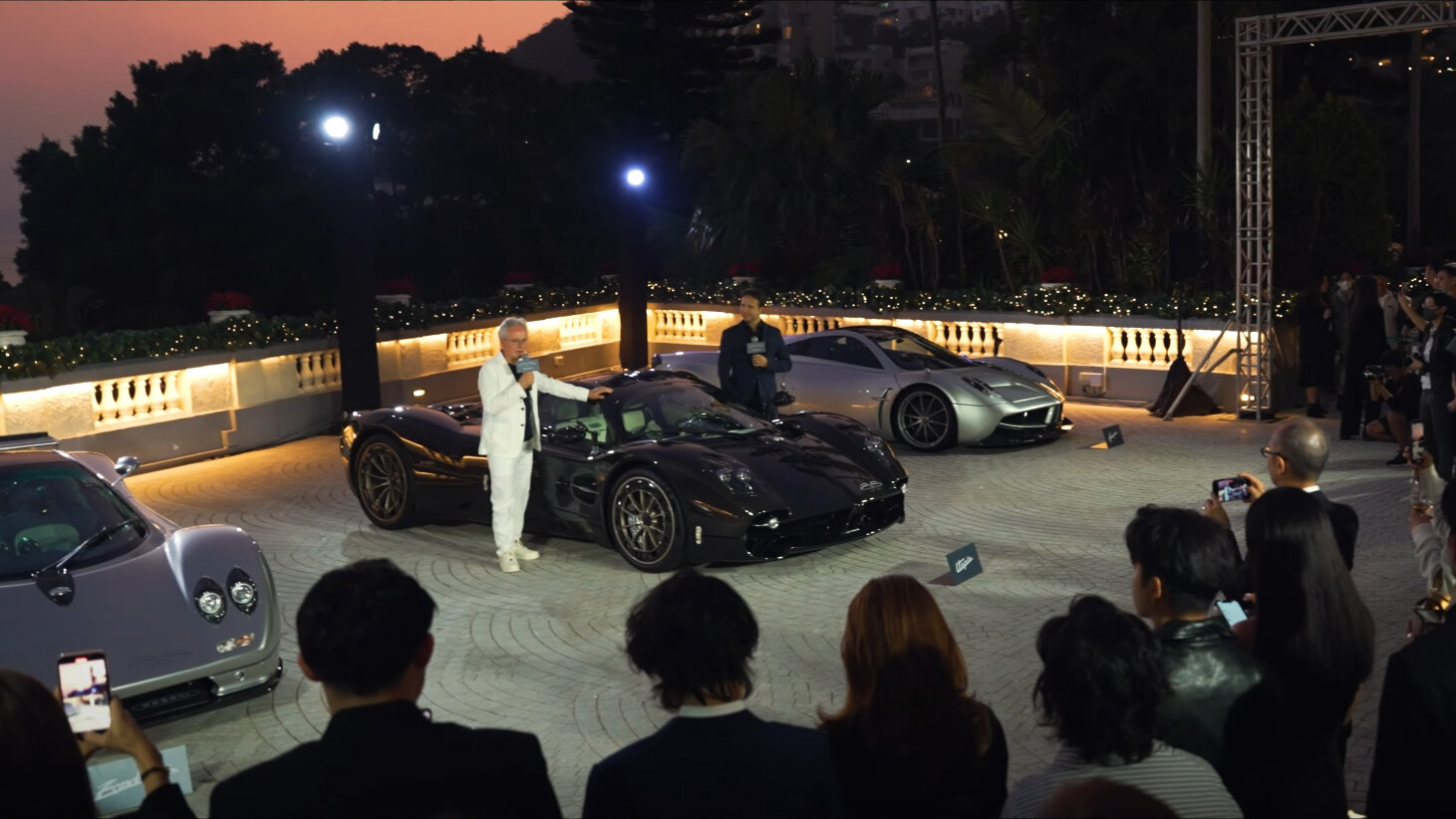 Компания Pagani показала празднование своего 25-летия в Гонконге на видео