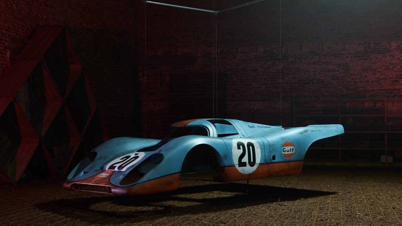 Гоночный Porsche 917 предлагают заказать в качестве скульптуры для дома