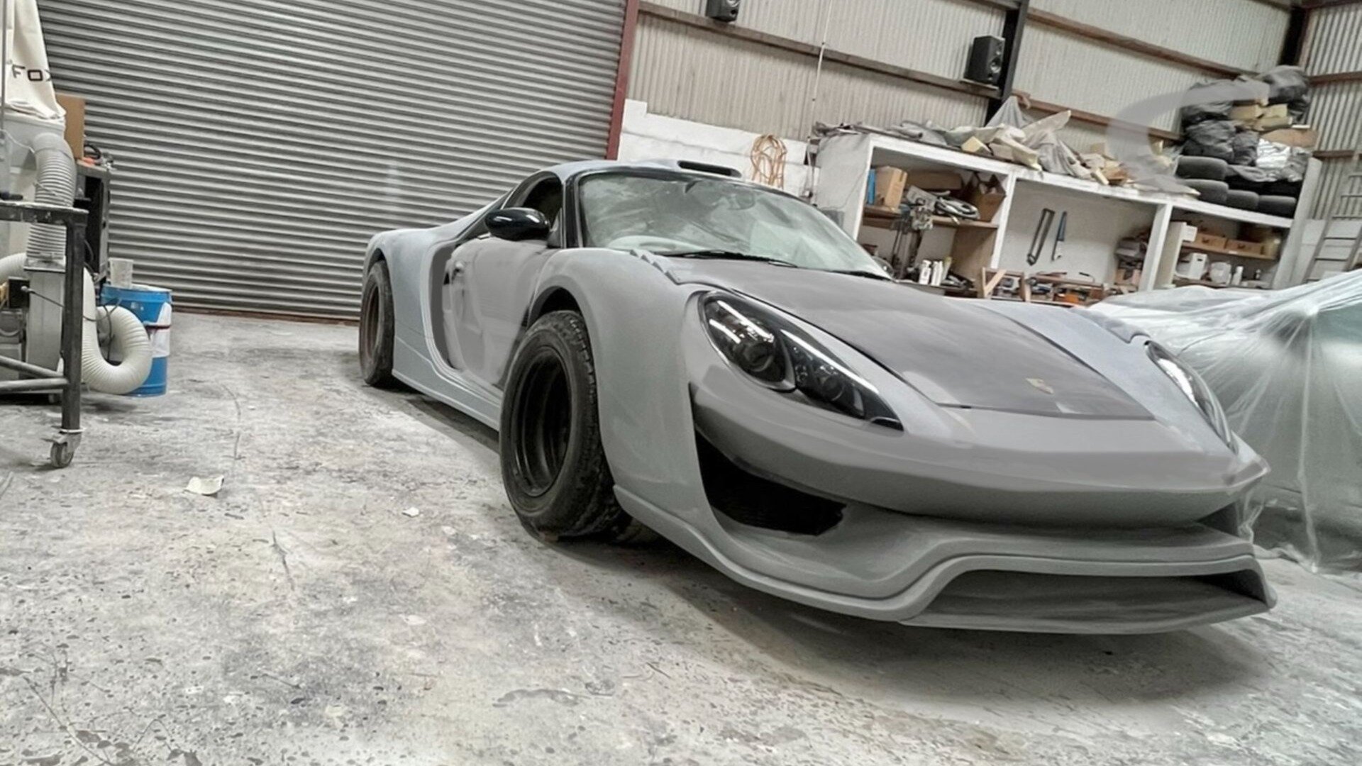 Недоделанный «длиннохвостый» обвес для Porsche Boxster продают за 12,6 тысячи долларов