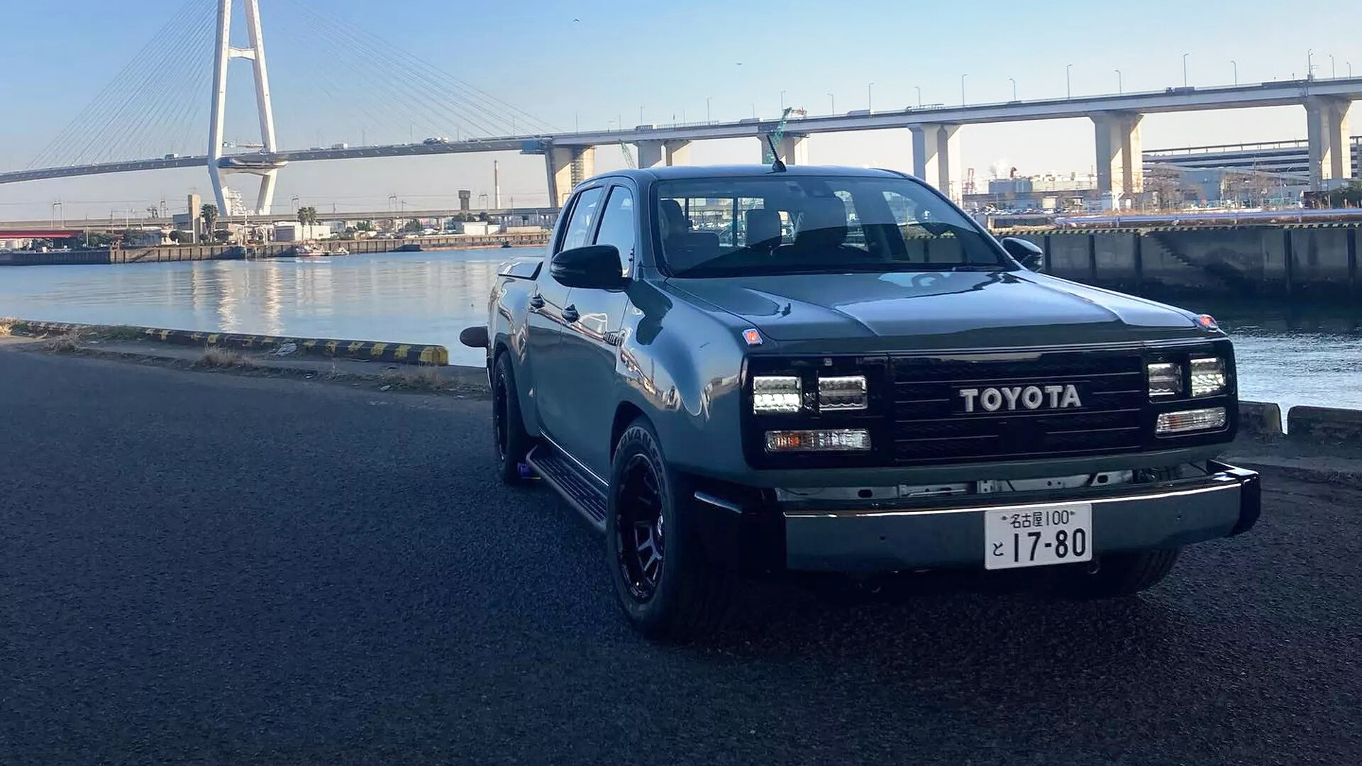 Современный Toyota Hilux «состарили» под винтажный Land Cruiser J60