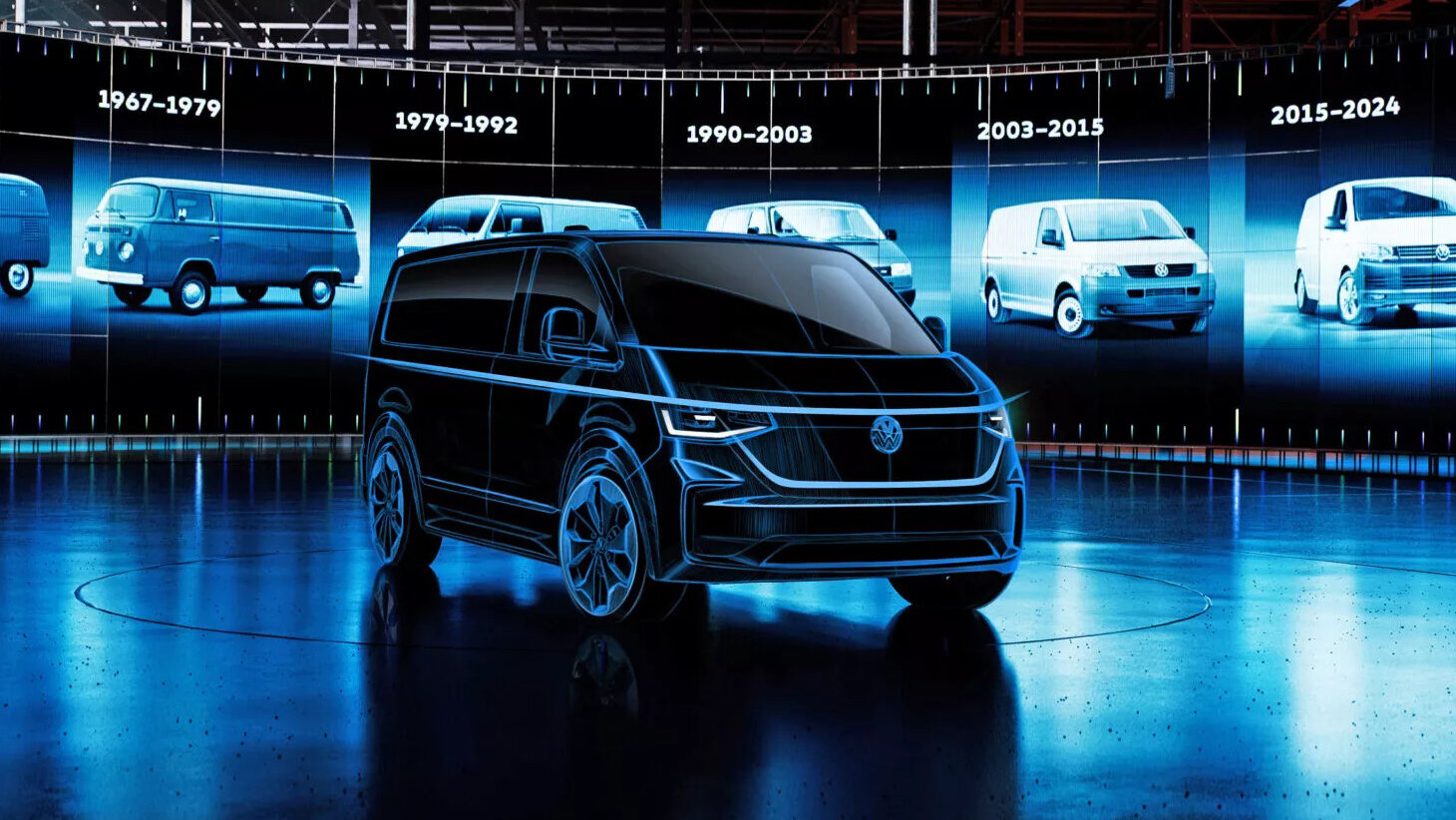 Рассекречена внешность нового Volkswagen Transporter