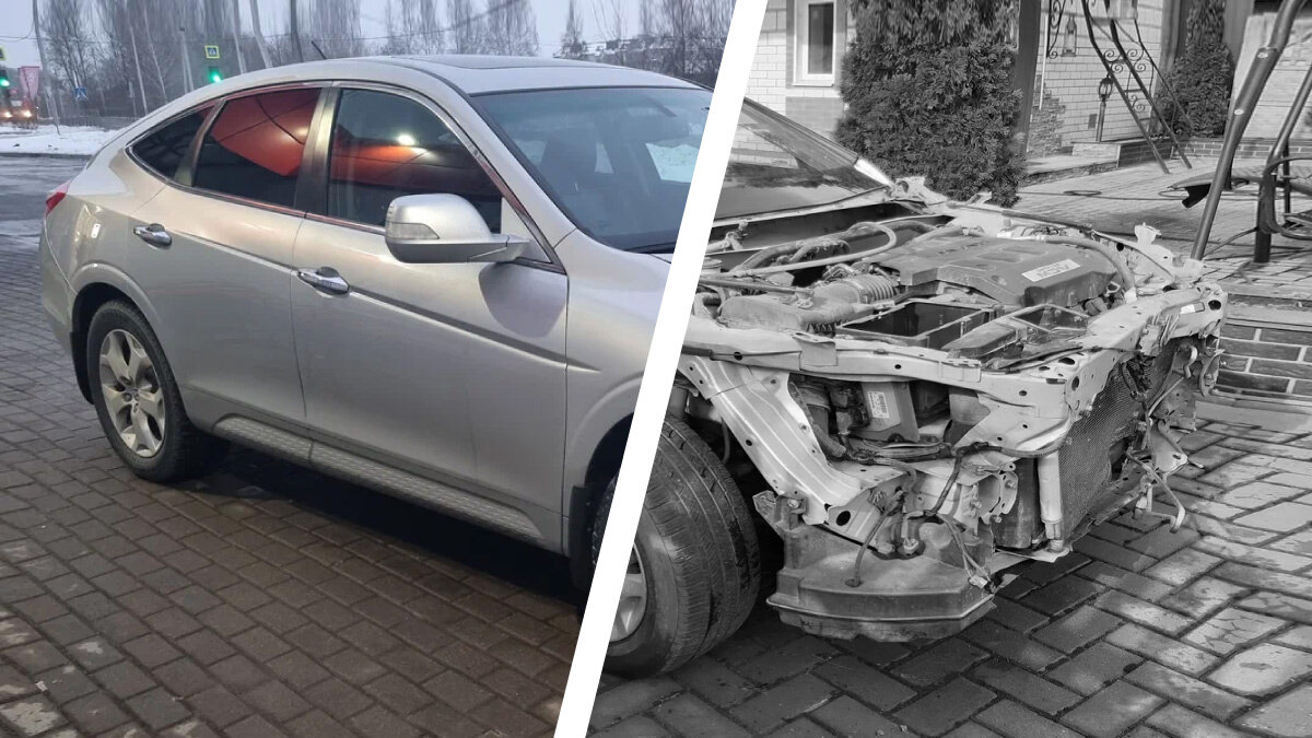 Honda Crosstour, слишком плохо восстановленная после аварии: о чём не рассказывает продавец