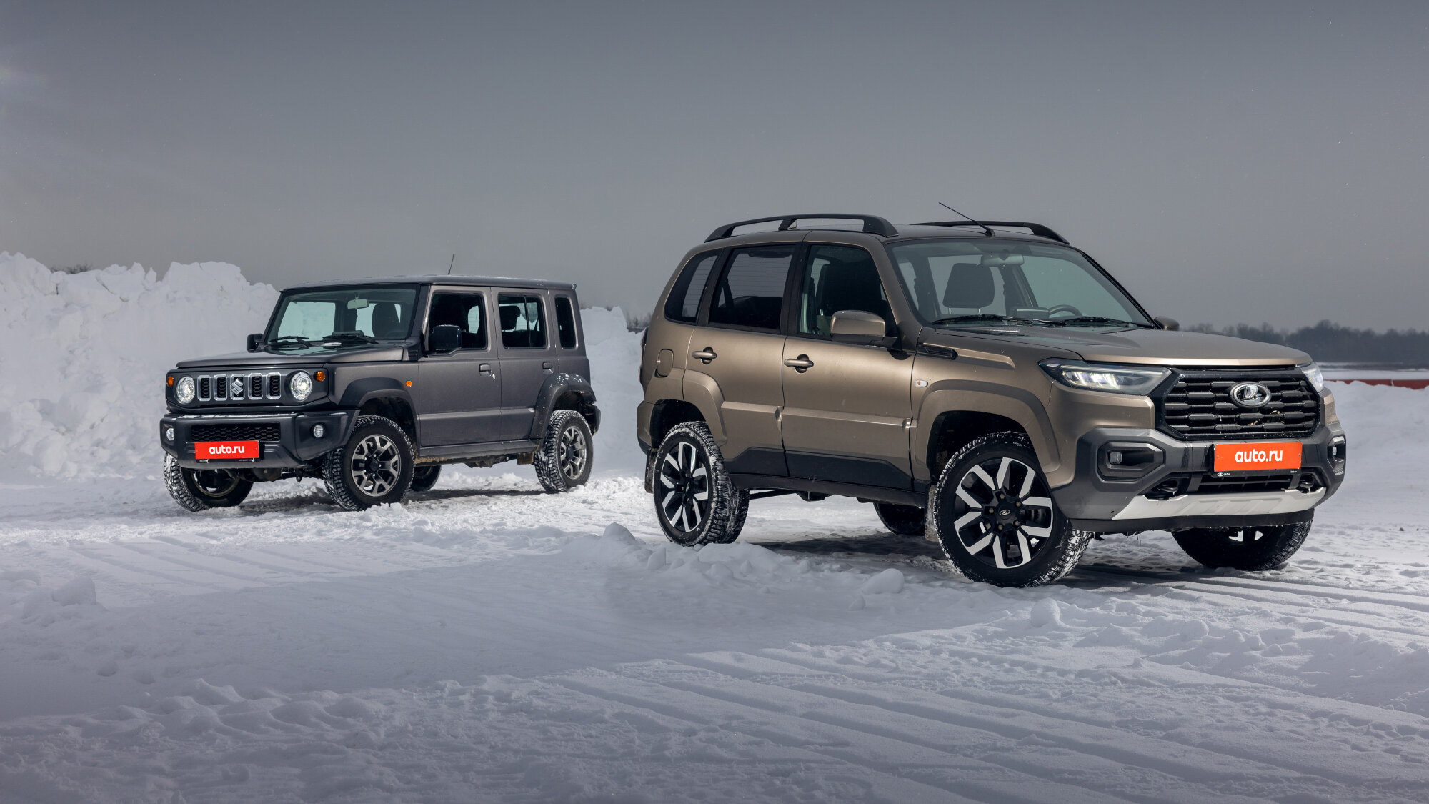 Lada Niva Travel против Suzuki Jimny: тест пятидверных мини-внедорожников вне времени