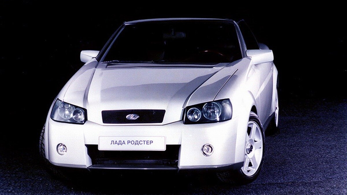 Крыша-крышка и кузов из пенопласта: все особенности Lada Roadster из 2000-х