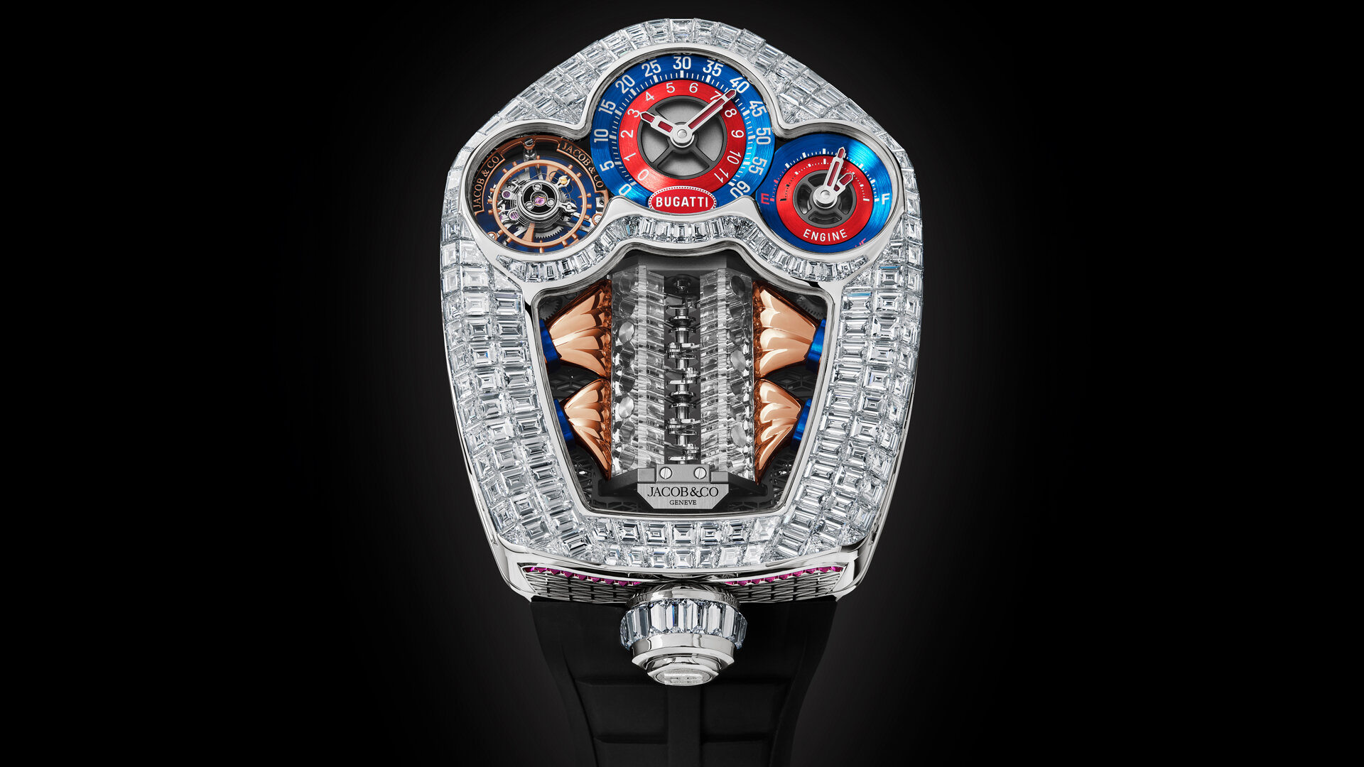 Bugatti выпустила ещё один Tourbillon — на этот раз наручный и с бриллиантами