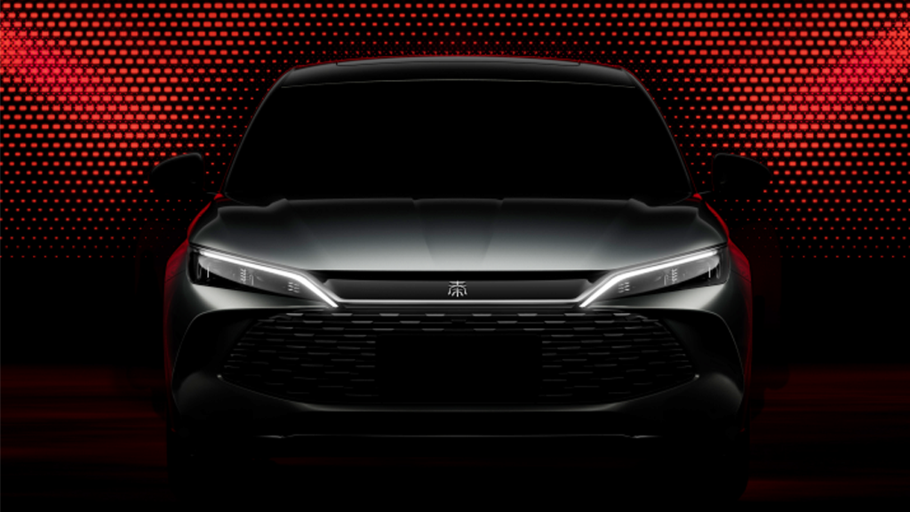 Дальнобойный гибридный седан BYD Qin L показали на официальных фото