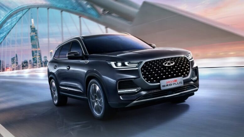 Chery Tiggo 8 Pro обновился и стал копией версии Tiggo 8 Pro Max
