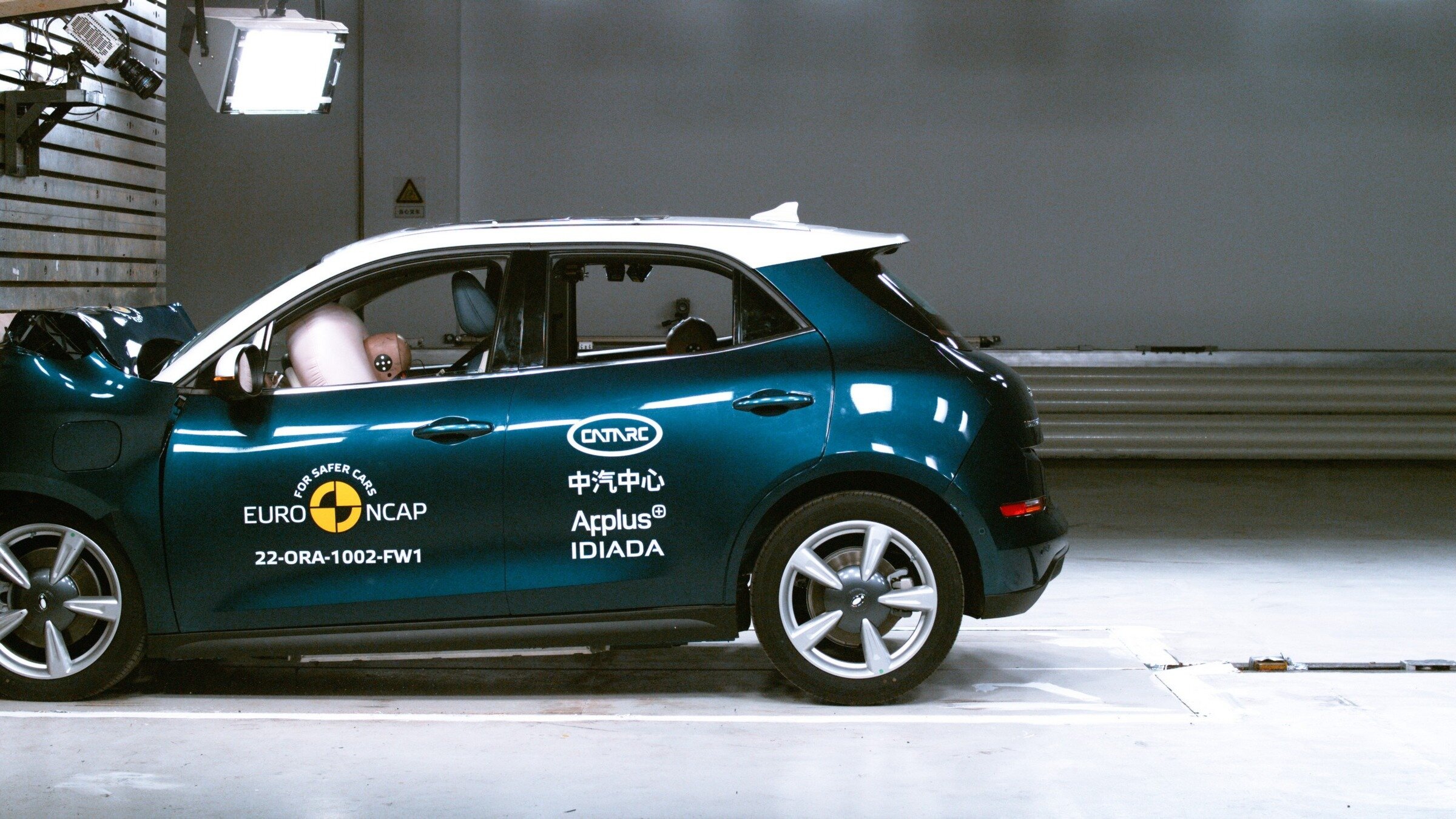 Две китайские модели заработали высший рейтинг в краш-тестах Euro NCAP