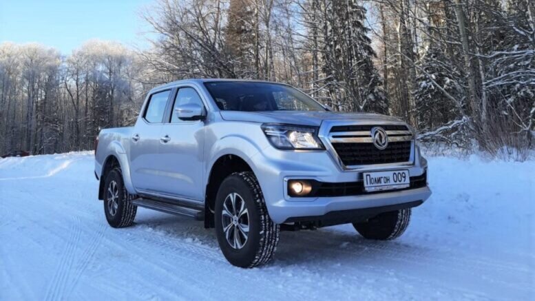 Китайский Nissan Navara сертифицирован в России без названия