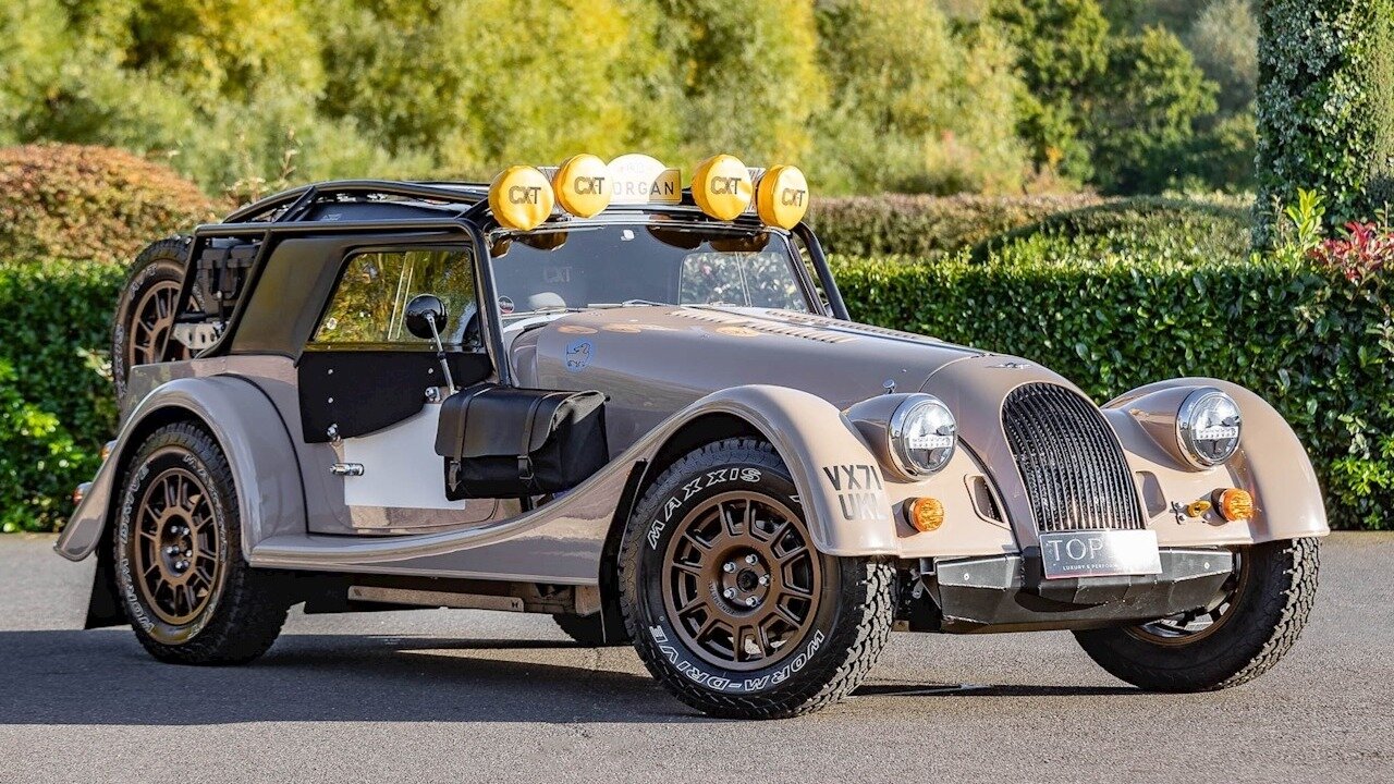 Очень редкий ретро-«внедорожник» Morgan Plus Four CX-T выставили на продажу дешевле нового