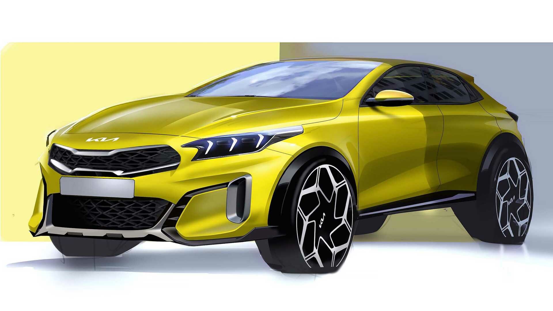 Kia показала первые изображения обновлённого XCeed