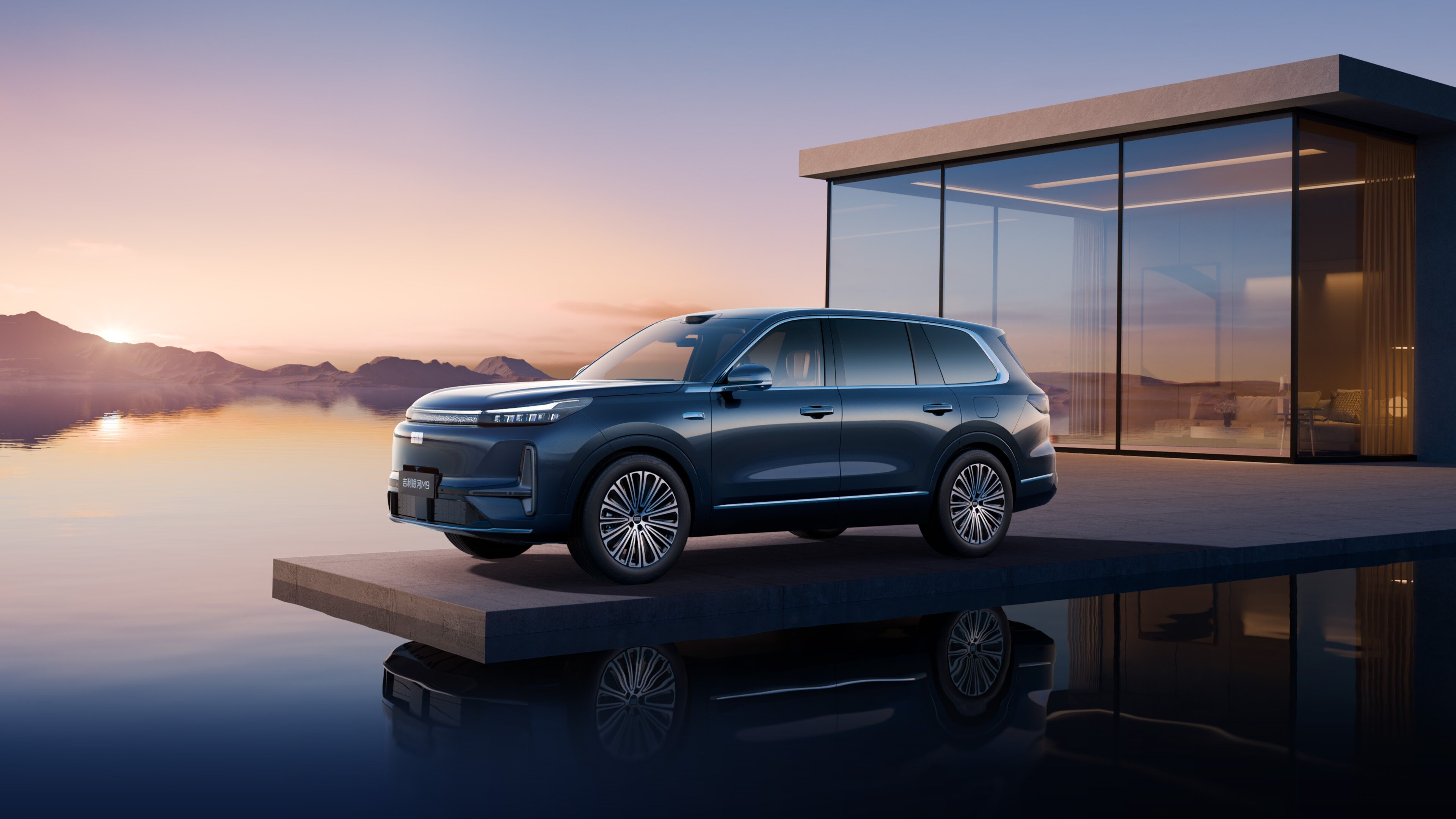 5,2-метровый гибрид Geely Galaxy M9 в Китае оказался дешевле российского Кулрея