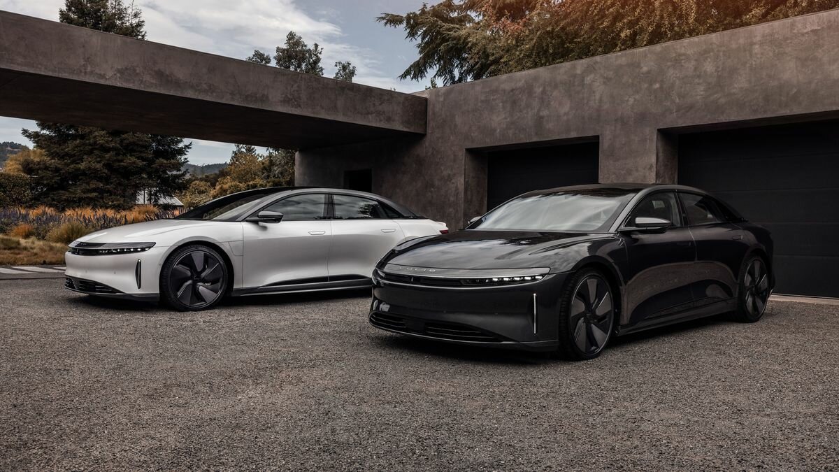 Американская марка Lucid утроила производство и поставки седана Air в третьем квартале 