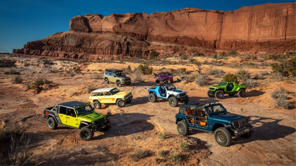 Jeep представил семь очень внедорожных концептов для «Пасхального сафари»