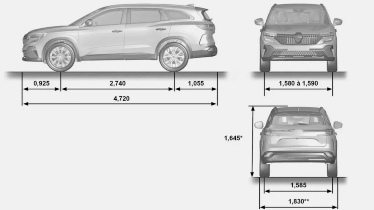 Новый Renault Espace рассекретили до премьеры