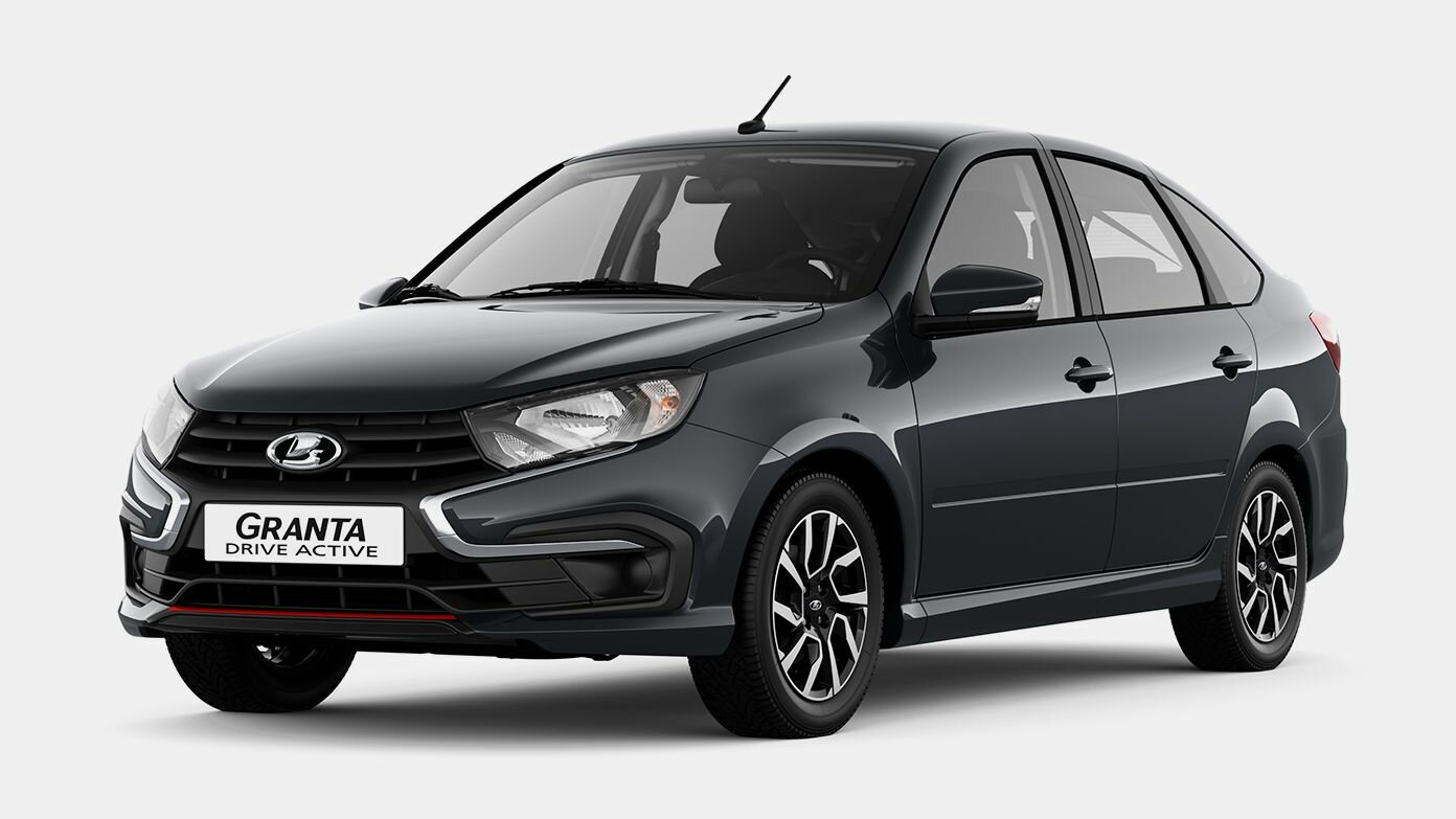 АвтоВАЗ назвал цену и запустил продажи Lada Granta Drive Active в кузове лифтбек