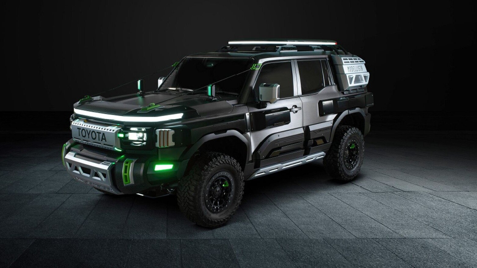 Modellista превратила Toyota Land Cruiser Prado в экспедиционный внедорожник