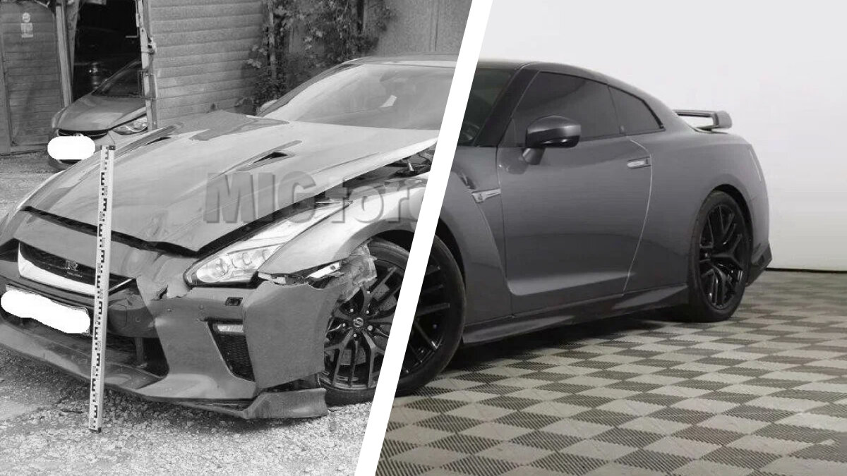 Nissan GT-R после сильного ДТП, с коллекцией штрафов и множеством владельцев: о чём не рассказывает продавец