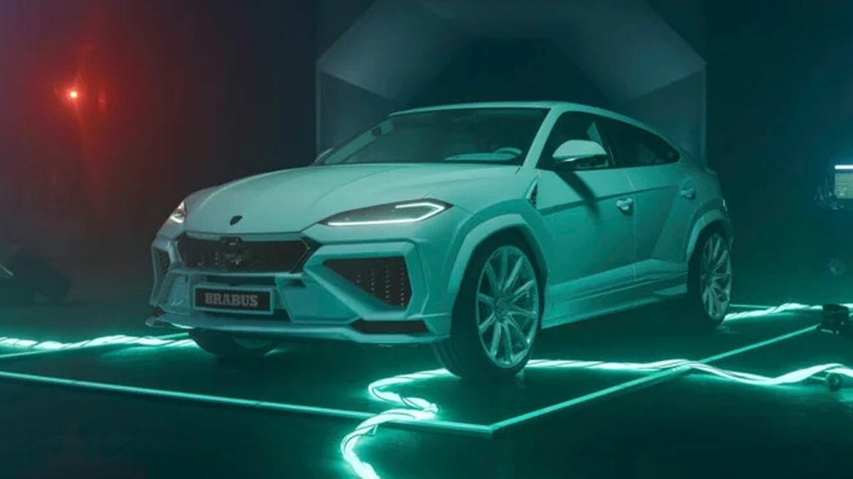Brabus создал 900-сильный мятный Lamborghini Urus