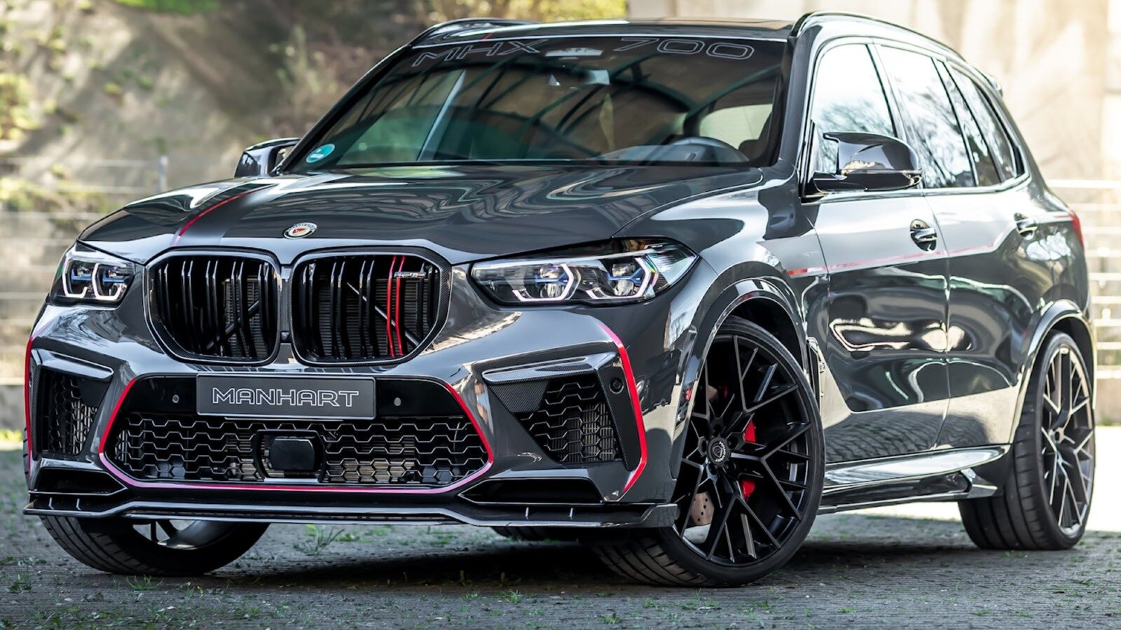 Ателье Manhart добавило BMW X5 M больше 100 лошадиных сил