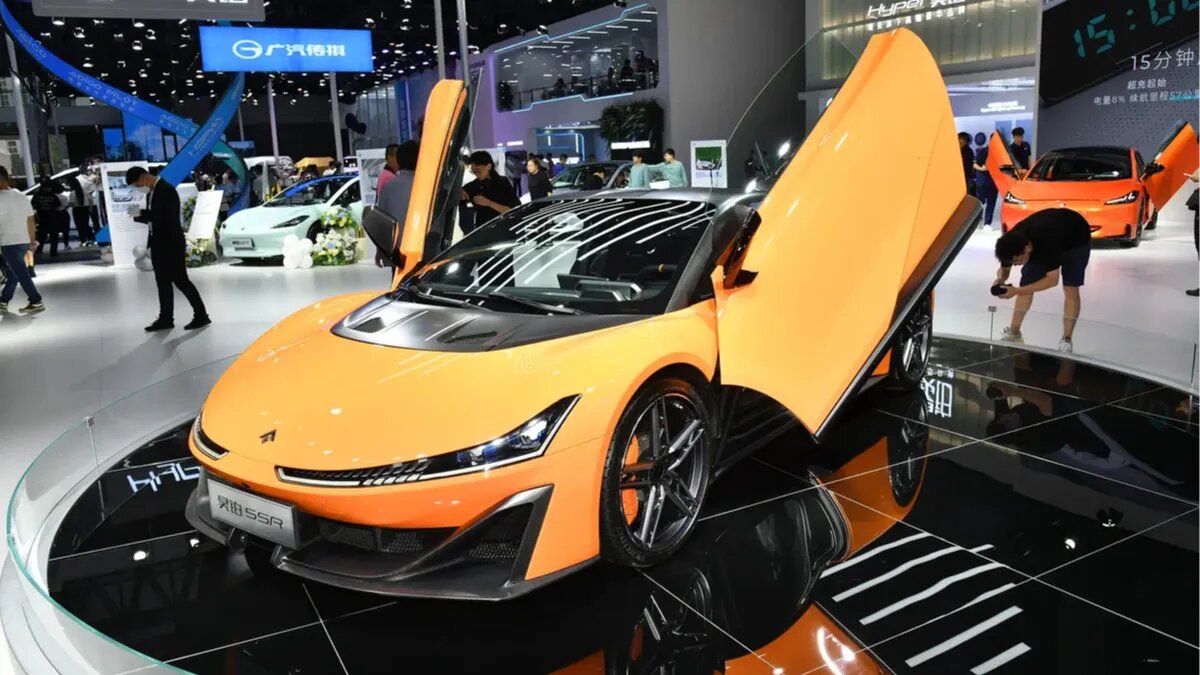 В России начали продавать быстрейший гиперкар из Китая — GAC Aion Hyper SSR