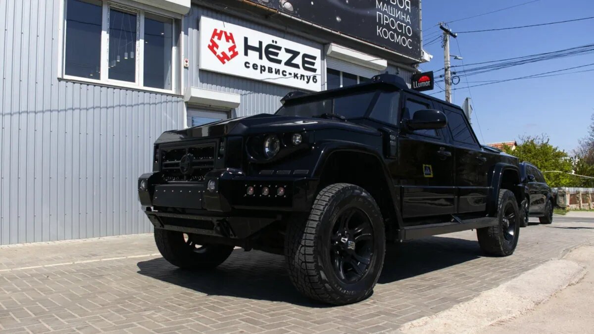 Редкий российский внедорожник Комбат Т-98 выставили на продажу