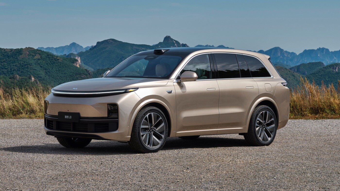 Китайская марка Li Auto показала уменьшенные версии флагманского кроссовера L9